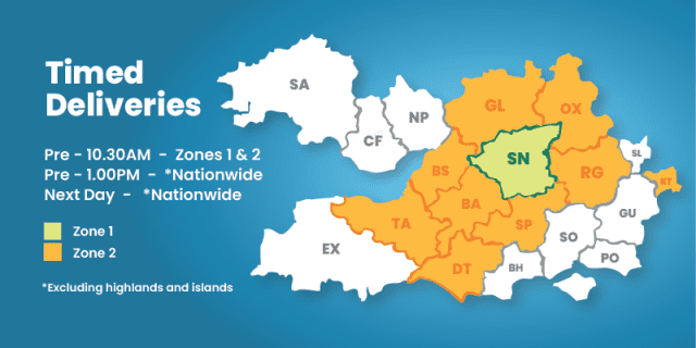 Timed deliveries & free collections - Segen