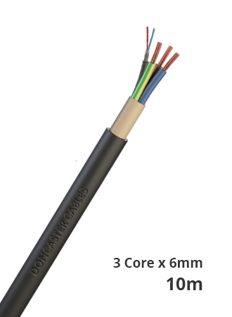 6mm2 Three Core Cat5e EV Ultra Cable – 10m