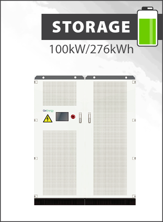 GivEnergy Commercial Storage – 100kW Inverter / 276kWh Battery