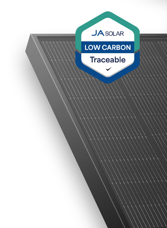 450W N-type Bifacial Double Glass Traceable Low Carbon LB All Black with MC4 (5 Pallets of 36 =180)